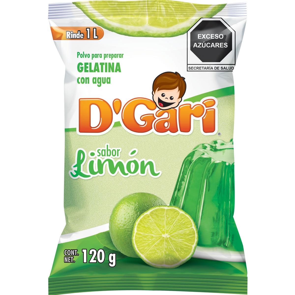 GEL DGARI AGUA LIMON50/120GR