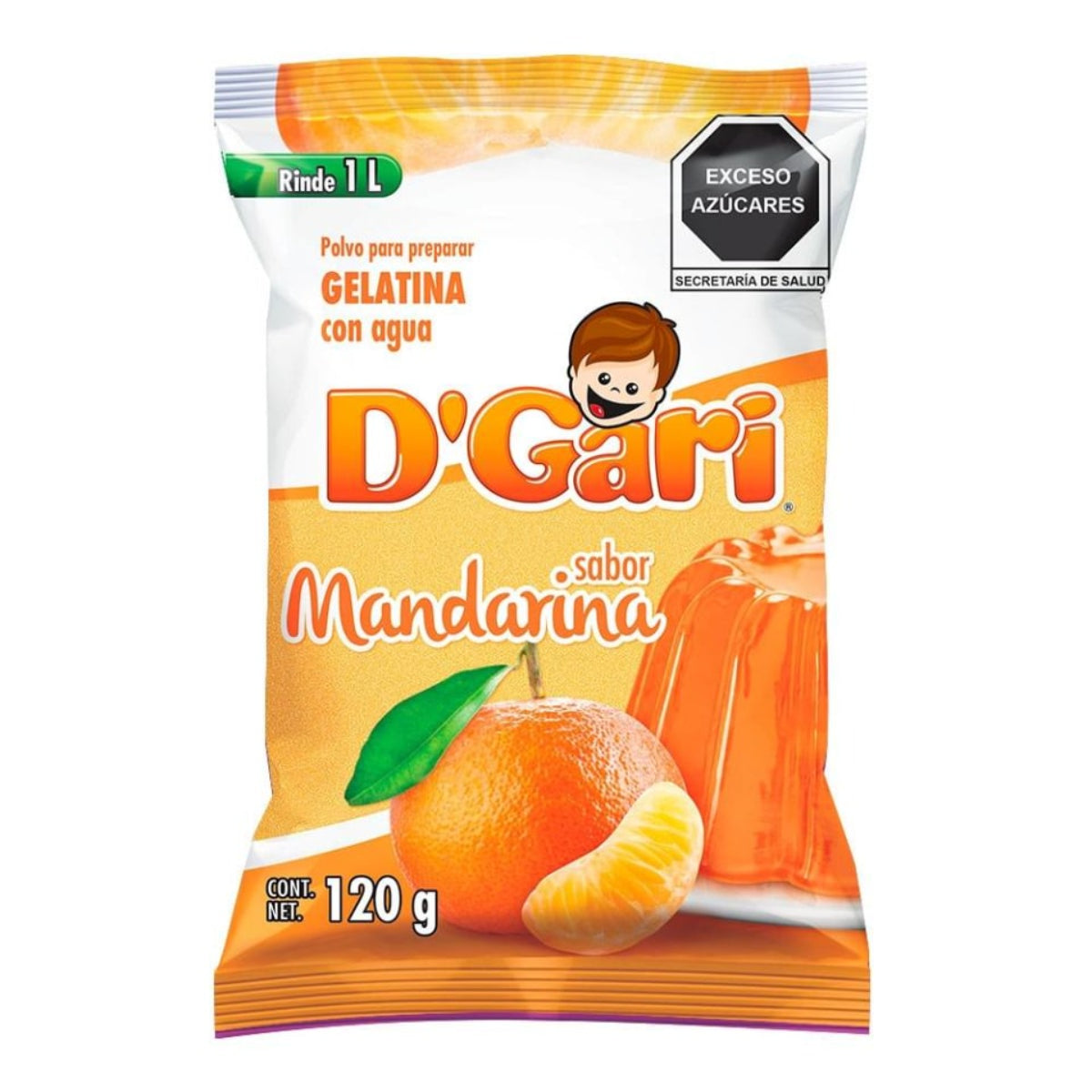 GEL DGARI AGUA MANDARINA 50/120GR