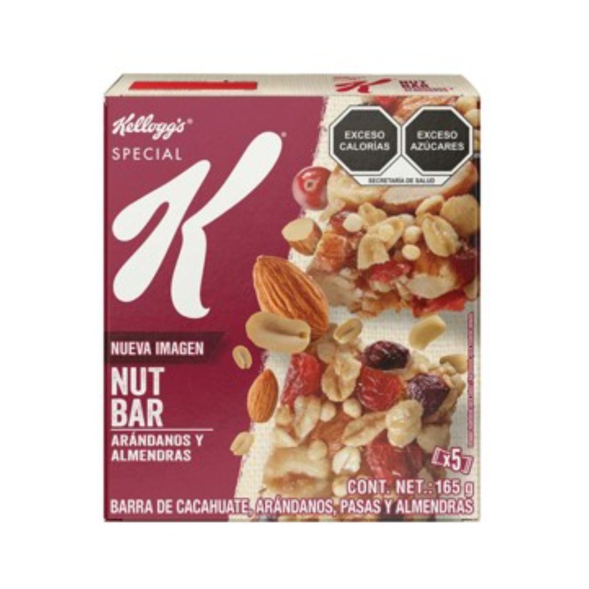 CER BAR SPECIAL K FRUT NUT12/165GR