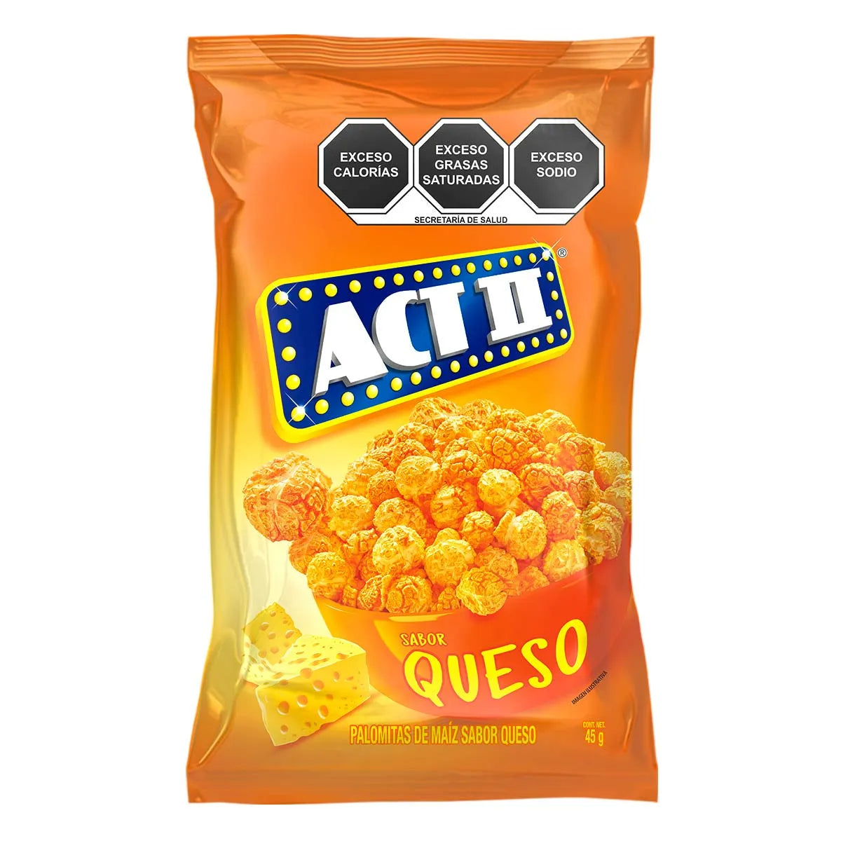 BT ACTII PALOM QUESO CHEDAR 8/45GR