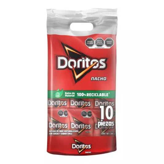 BT DORITOS NACHOS PACK 10/58GR