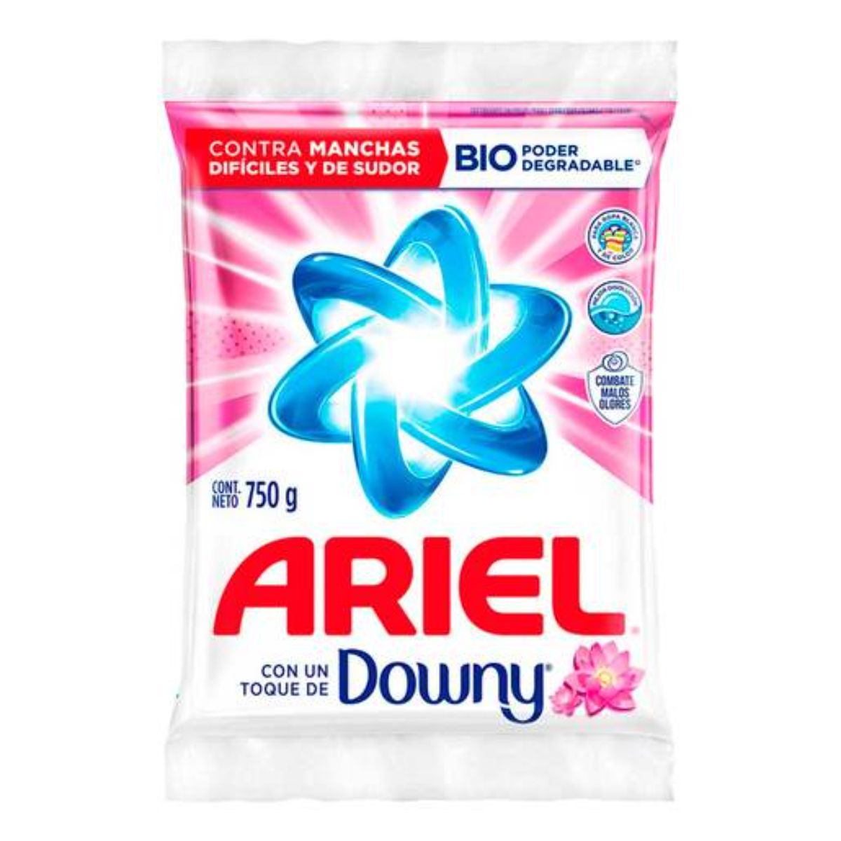 DET ARIEL CON DOWNY 12/750GR