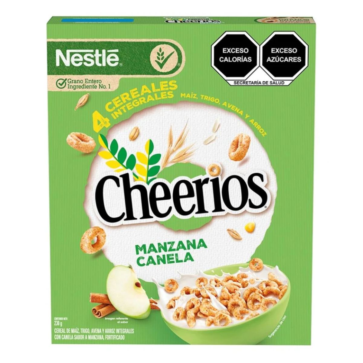 CER CHEERIOS MANZANA/CANELA     20/230GR