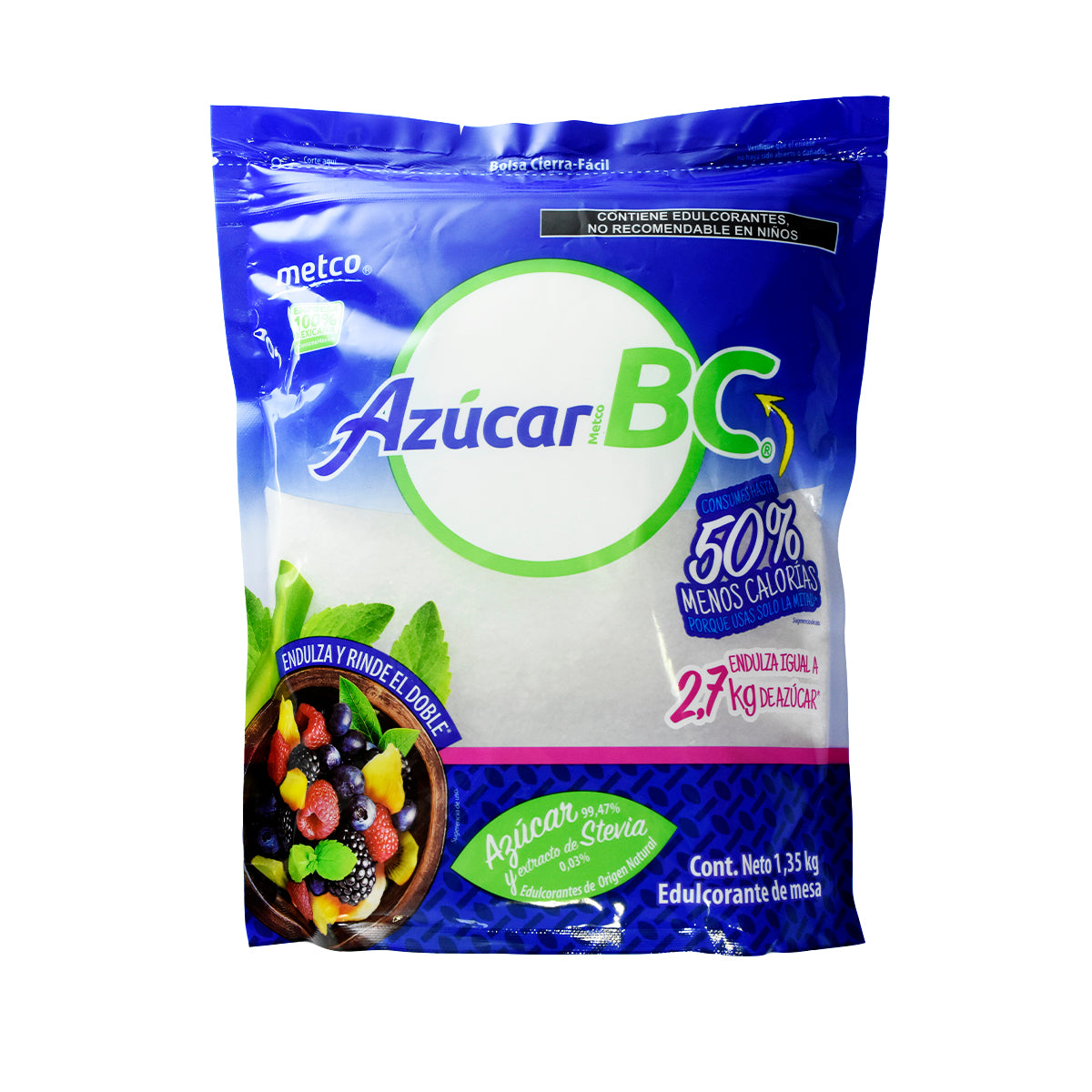 AZ METCO AZUCAR BC 12/1.35KG