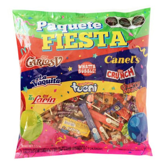 DL PAQUETE FIESTA SURTIDO CANELS 1.5KG