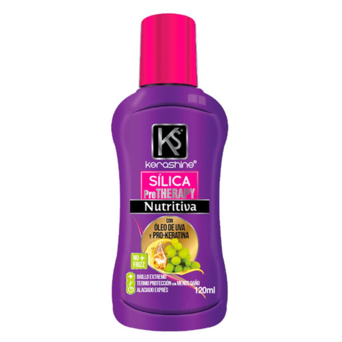 EST SILICA KERASHINE GOTAS UVA12/120ML