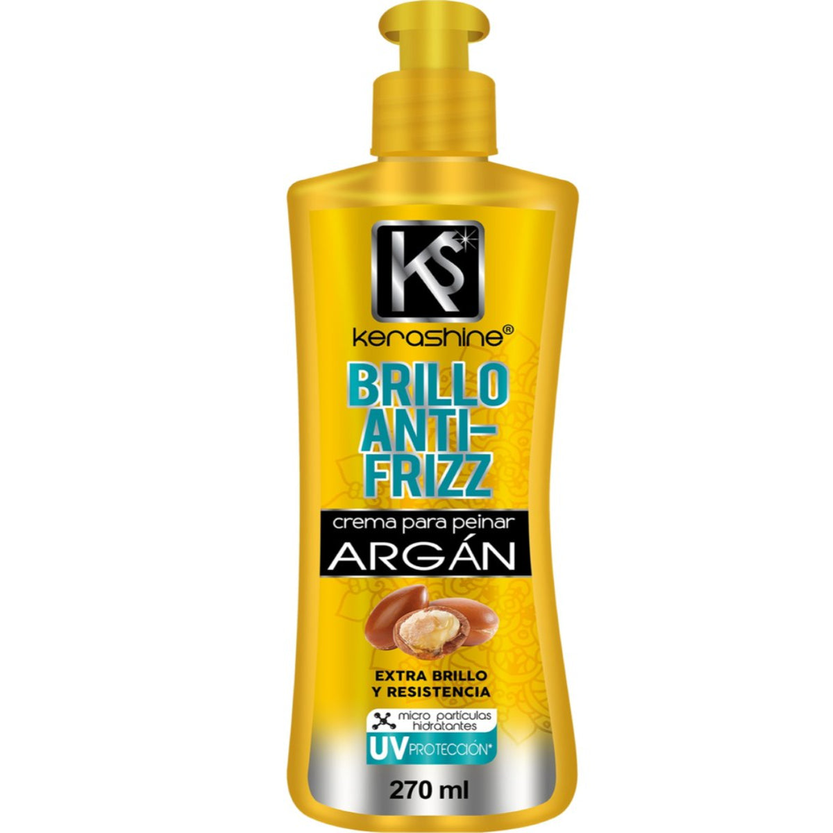 EST CREMA P/P KERASHINE ARGAN 12/270ML