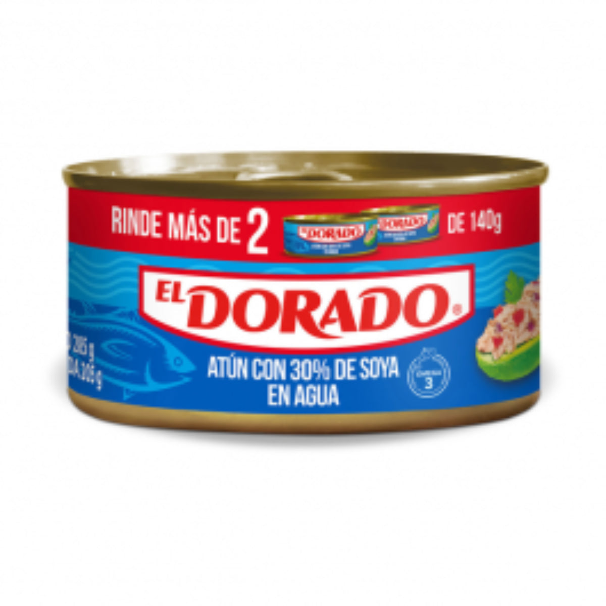 PM ATUN EL DORADO AGUA24/285GR