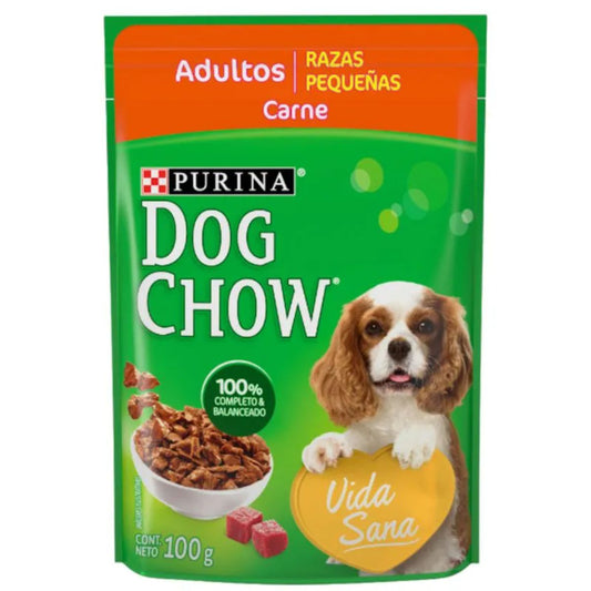 MASC DOG CHOW RAZAS PEQ CARNE 20/100GR