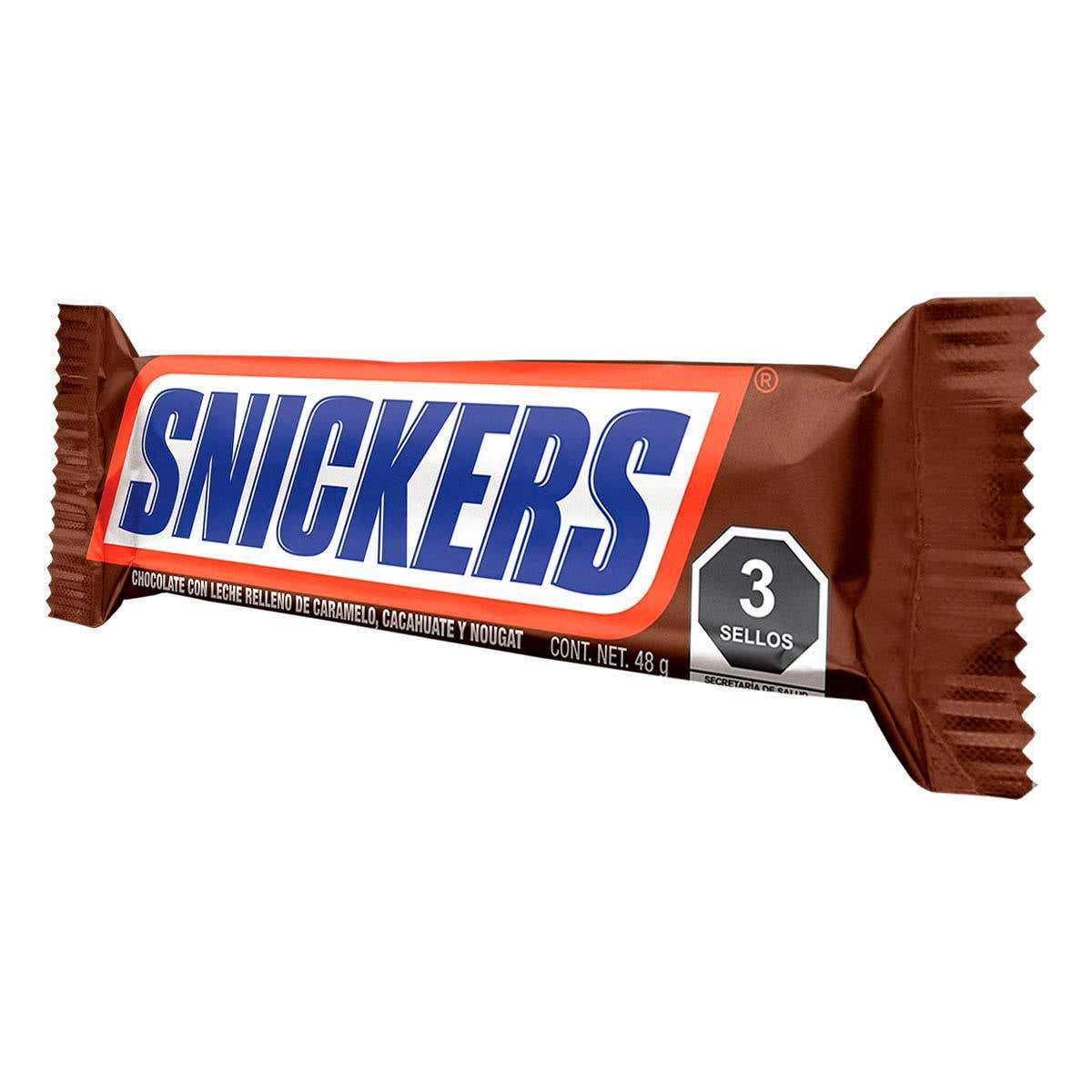 DL CHOC SNICKERS TRADICIONAL6/48GR