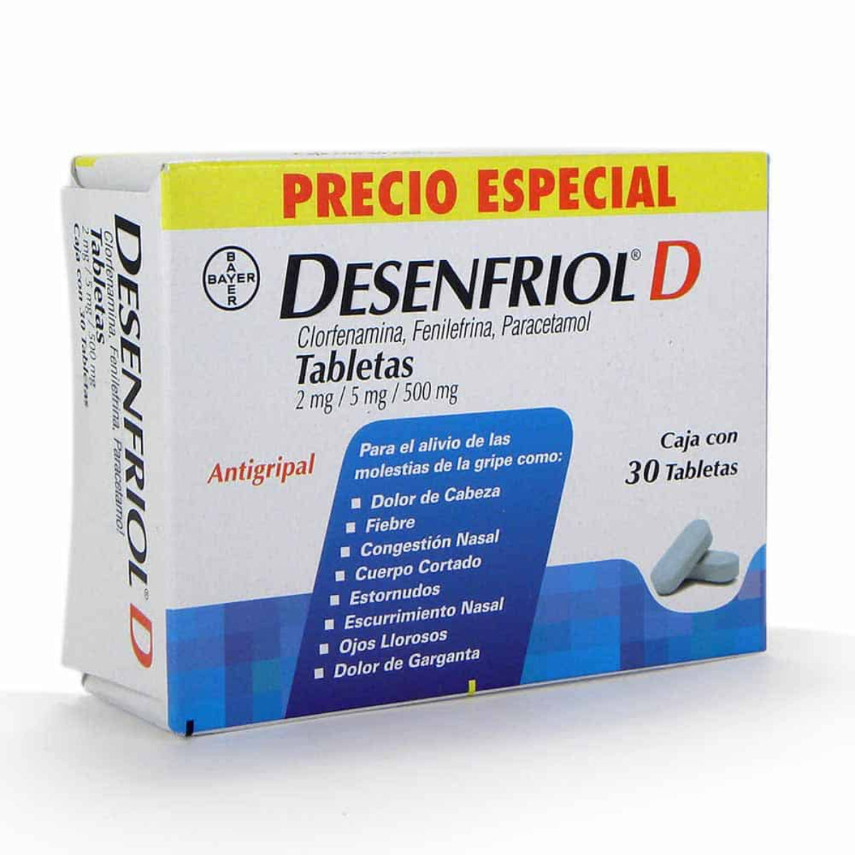 FAR MED DESENFRIOL D 30TAB