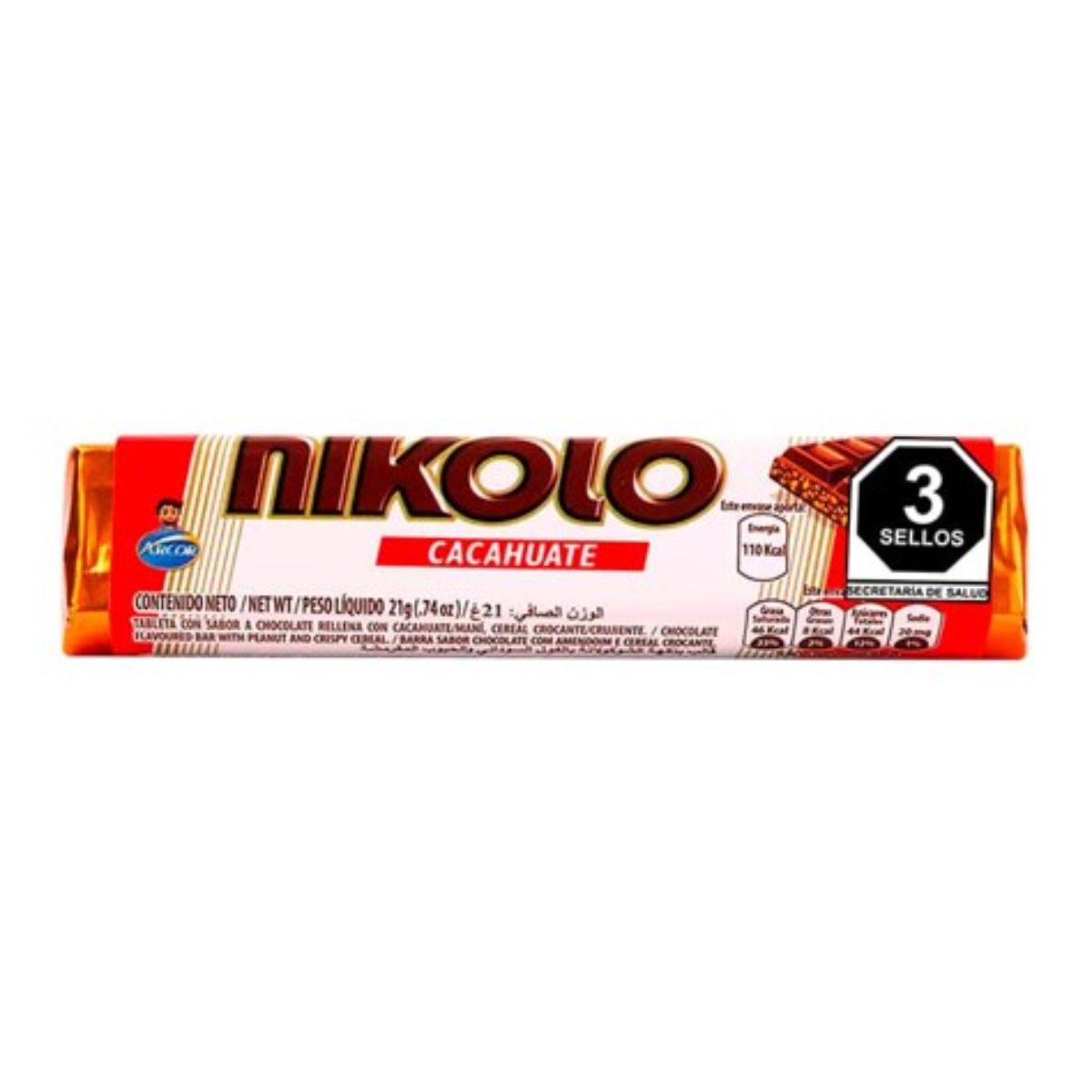 DL CHOC NIKOLO CACAH EDIC LIM 16/30/21GR