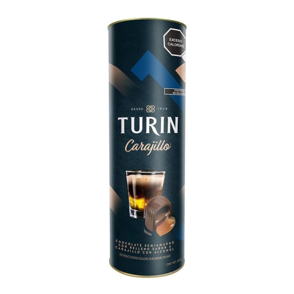 DL CHOC TURIN CARAJILLO TUBO 200GR