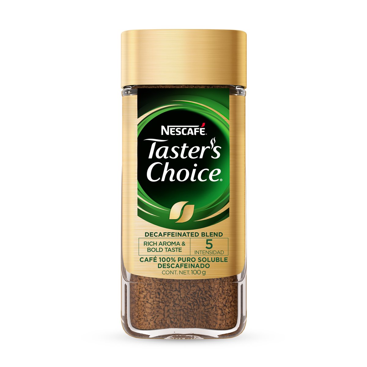 CAF NESCAFE TASTERS CHOICE DESC 12/100GR