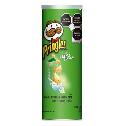 BT PRINGLES PAPAS CREMA&CEBOLLA 14/124GR