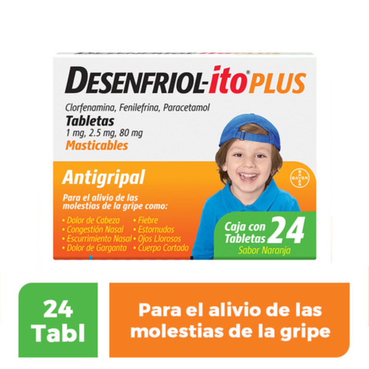 FAR MED DESENFRIOL-ITO 24TAB