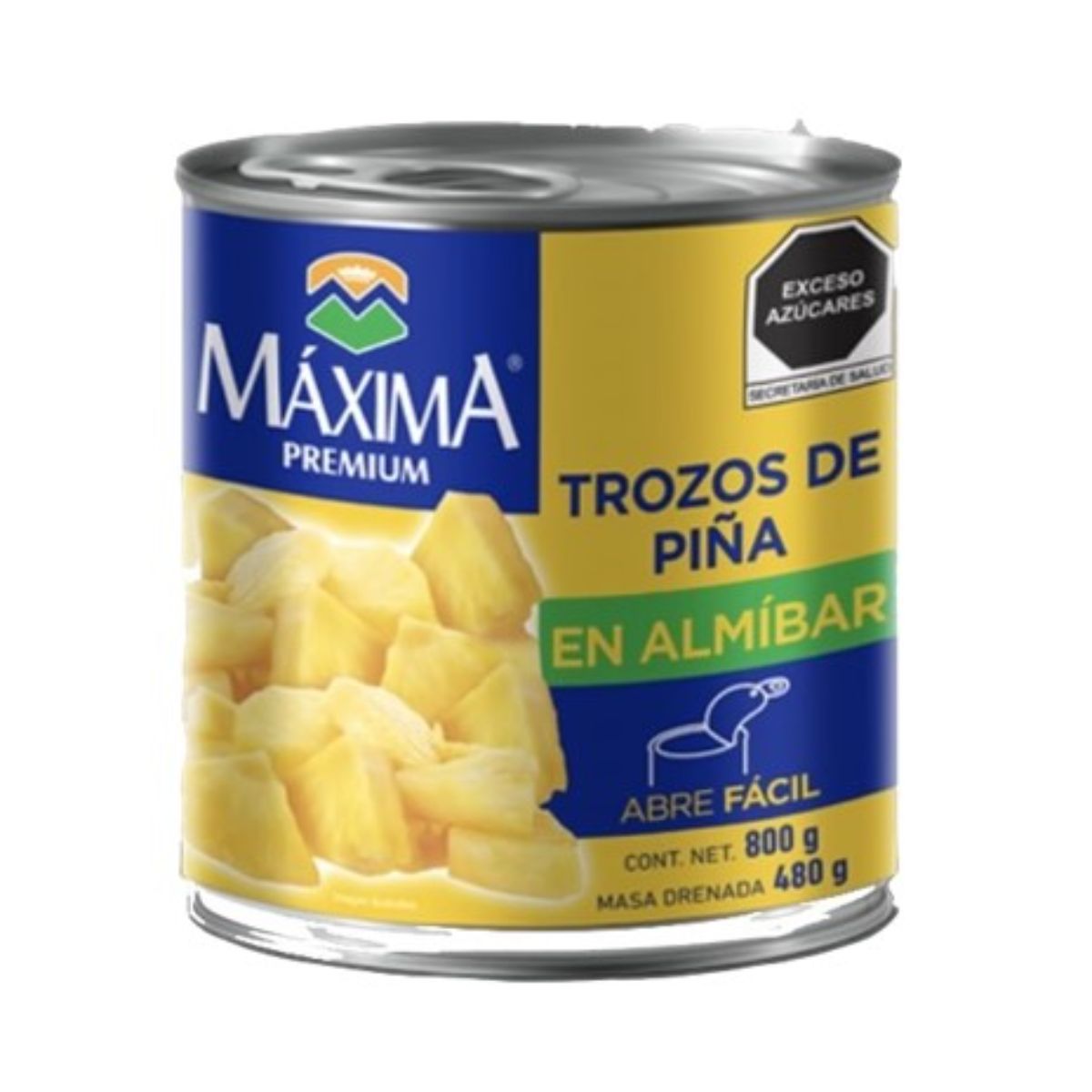 ALM MAXIMA PIÑA TROZOS12/800GR