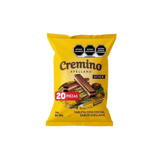 DL CHOC CREMINO STICK 20PZ