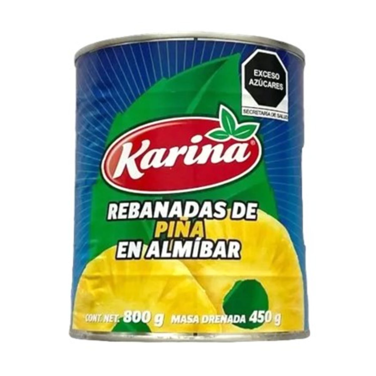 ALM KARINA PIÑA REBANADA24/800GR