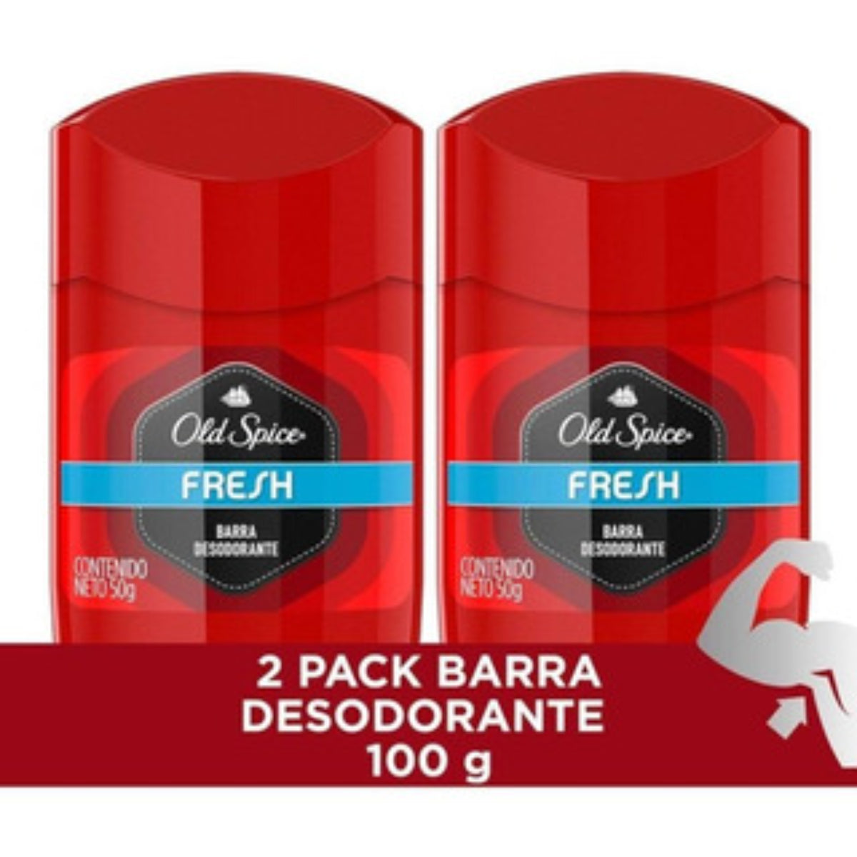 DS OLD SPICE FRESH BARRA 2PACK6/50GR