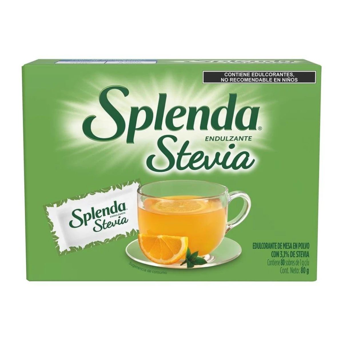 AZ SPLENDA STEVIA12/80GR