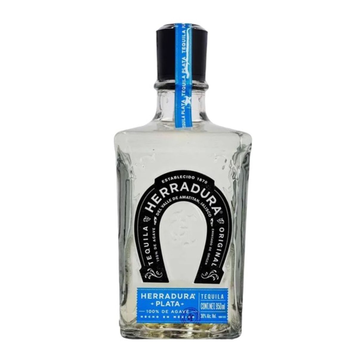 TEQ HERRADURA PLATA 12/950ML
