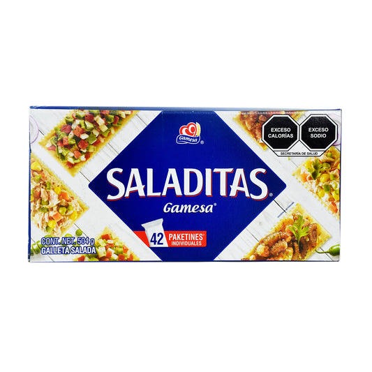 GALL GAMESA SALADITAS 12/504GR