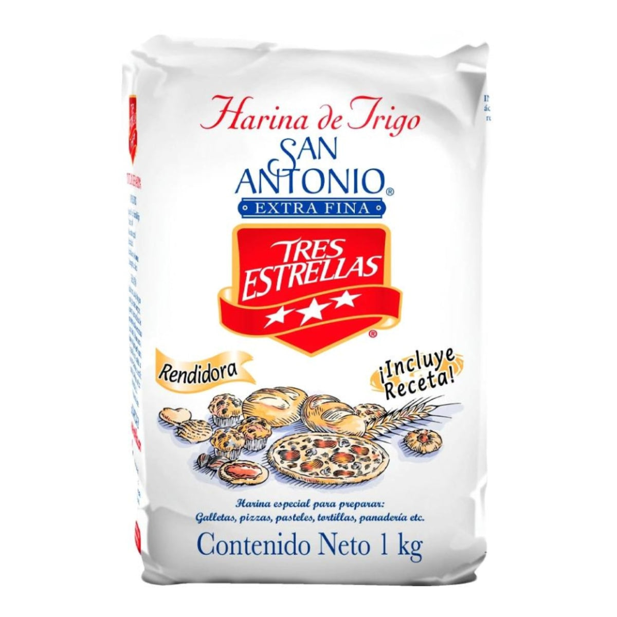 HAR TRIGO TRES ESTRELLAS EXTRA FIN 10/KG