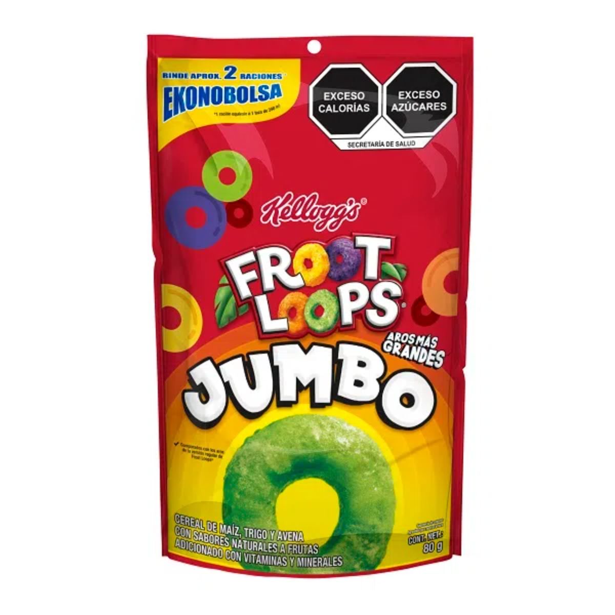 CER FROOT LOOPS JUMBO ECONOPACK14/80GR