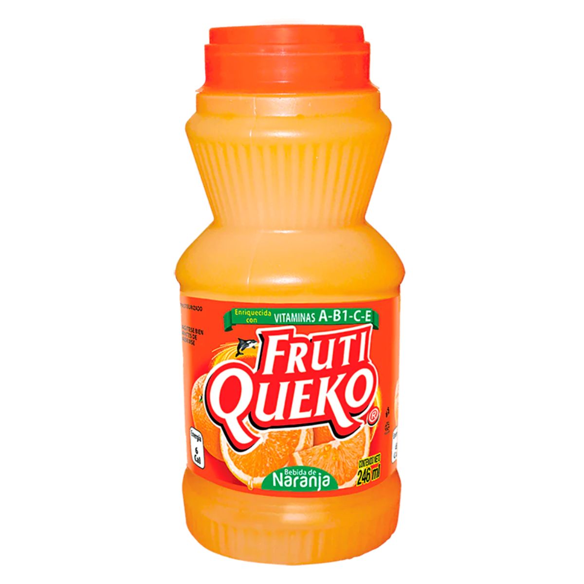 JUG FRUTI QUEKO NARANJA 24/246ML