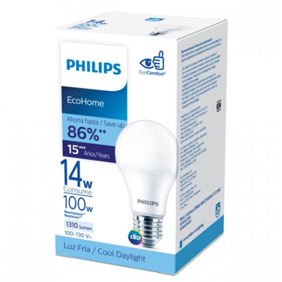 FC PHILIPS ECO HOME LED 14W12/PZ