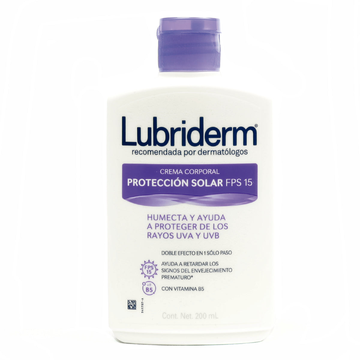 PF CR LUBRIDERM PROTECCION SOLA 12/200ML