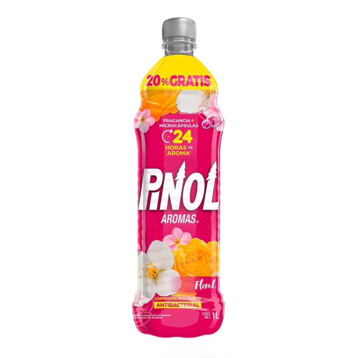 LP PINOL AROMAS FLORAL+20% GRATIS12/LT