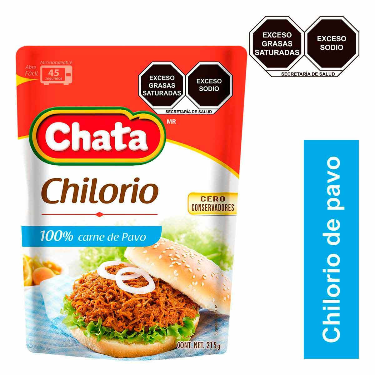 ENL CHATA CHILORIO D/PAVO POUCH215GR