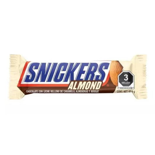 DL CHOC SNICKERS ALMENDRA12/6/43.4GR