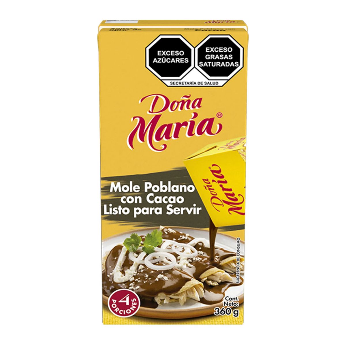 MOLE DOÑA MARIA POBLANO C/CHOC21/360GR