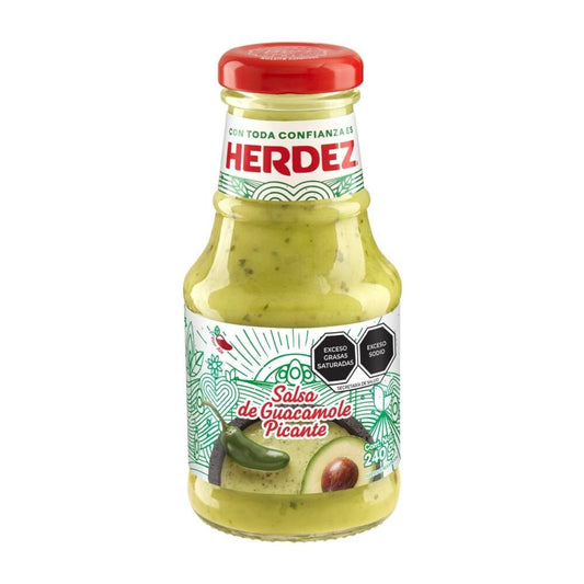 SSA HERDEZ GUACAMOLE PICANTE 6/240GR