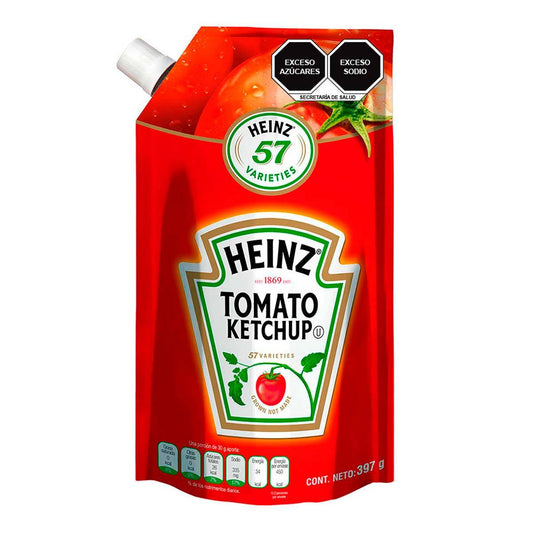 SSA KETCHUP HEINZ DOY PACK24/397GR