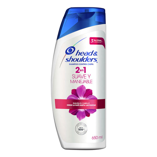 SH H&S SUAVE Y MANEJABLE 2EN1 10/650ML