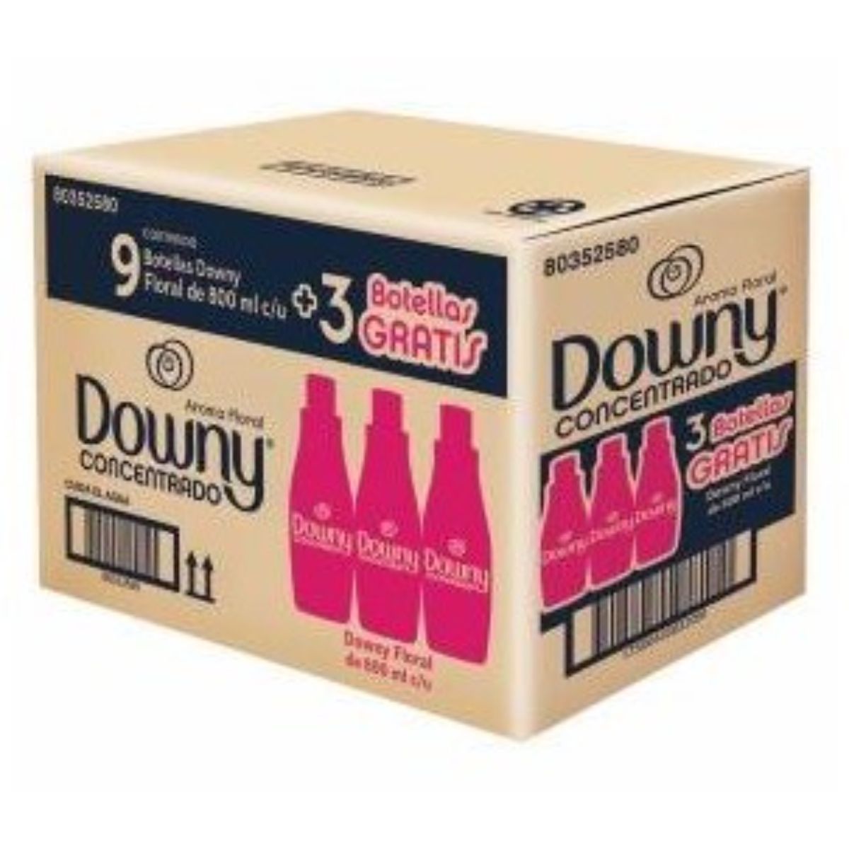 SV DOWNY L/E FLORAL+3 GRATIS 9/800ML