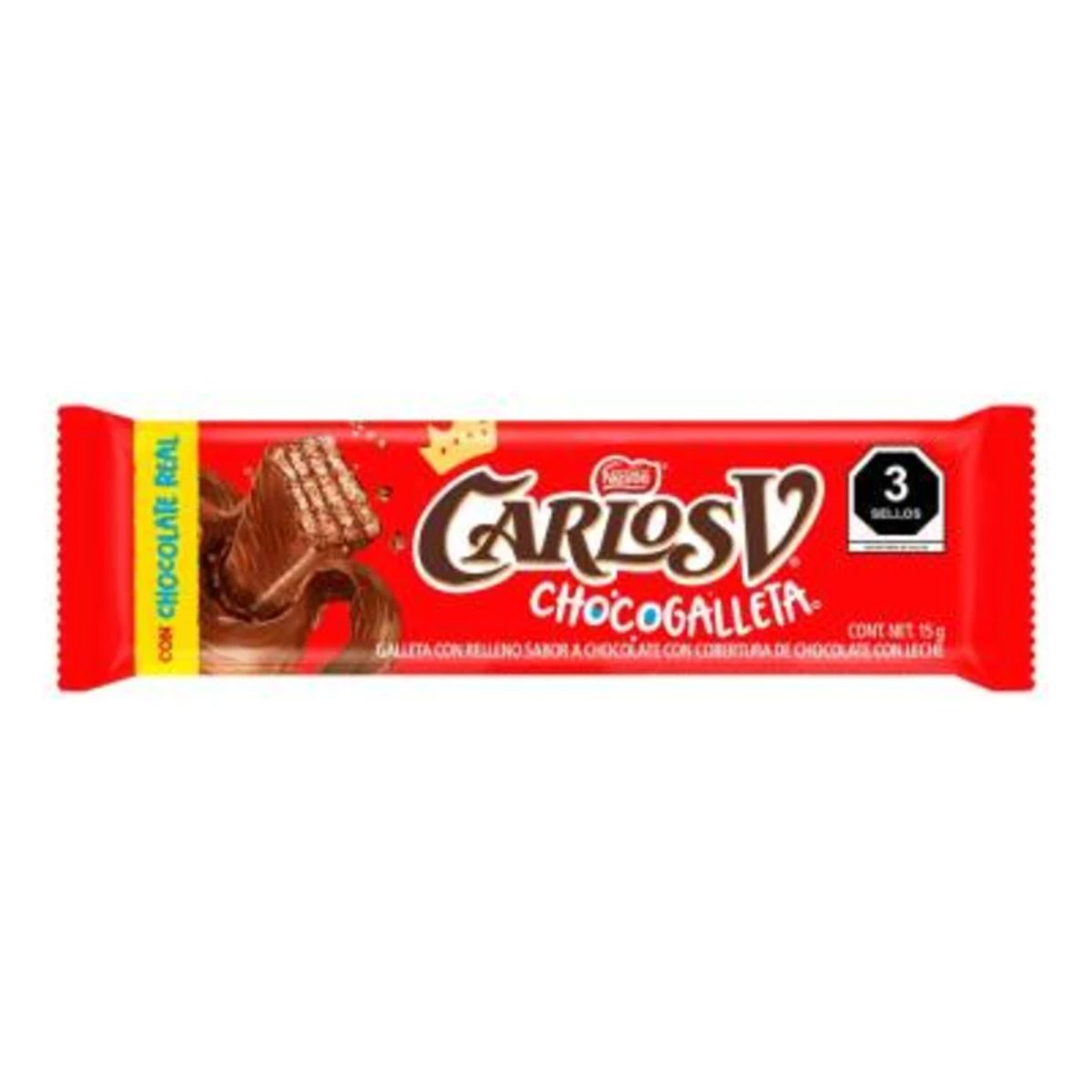 DL CHOC CARLOS V CHOCOGALLETA8/15/15GR