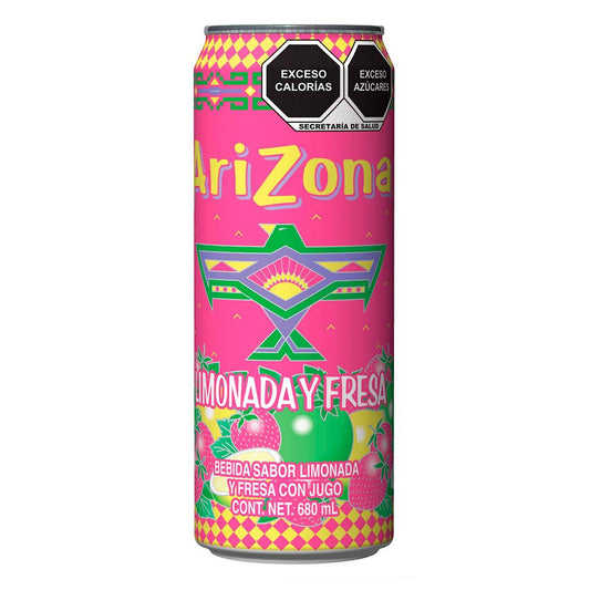 TE ARIZONA LIMONADA Y FRESA 24/680ML