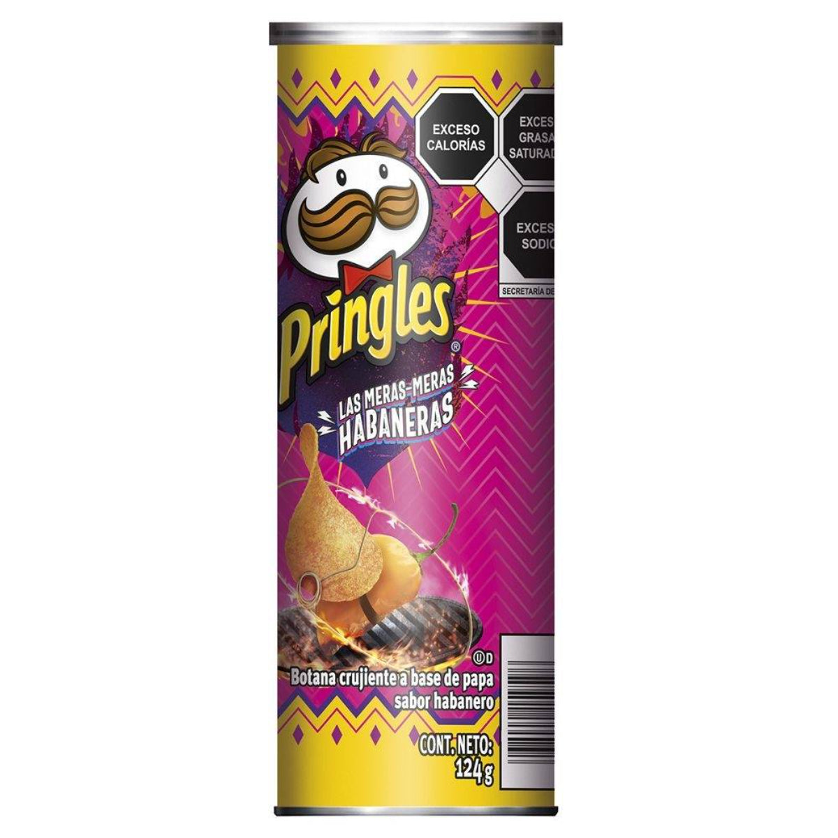 BT PRINGLES PAPAS HABANERO14/124GR