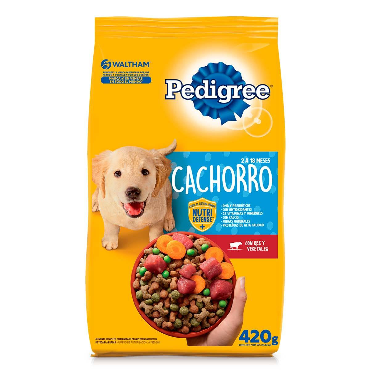 MASC PEDIGREE CACHORRO12/420GR