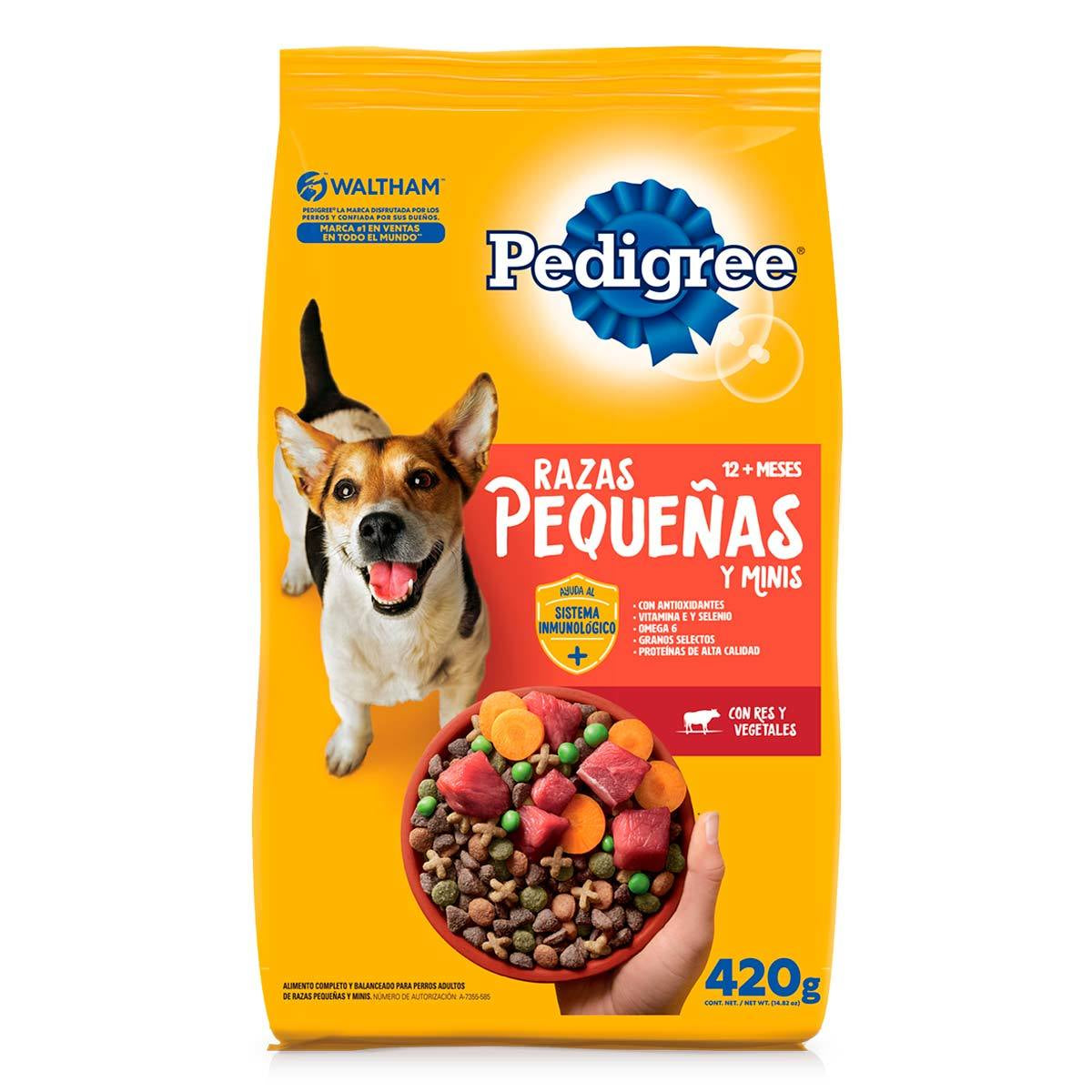 MASC PEDIGREE RAZAS PEQ 12/420GR