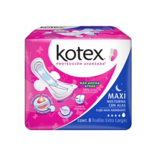 TF KOTEX MAXI NOCTURNA C/A10/8PZ