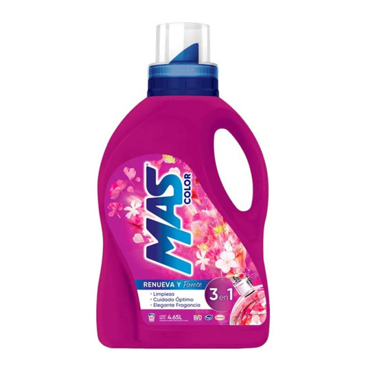 DET LIQ MAS COLOR RENUEVA Y FLO 4/4.65LT