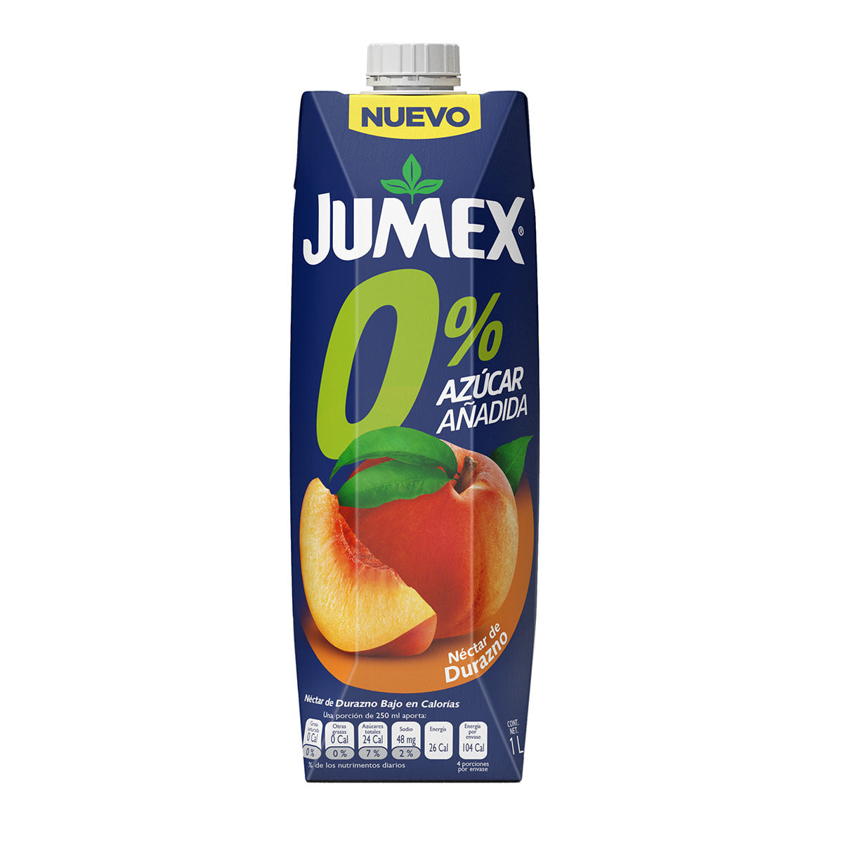 JUG JUMEX 0% DURAZNO PRISMA12/LT