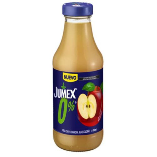 JUG JUMEX 0% MANZANA BOTELLA12/450ML