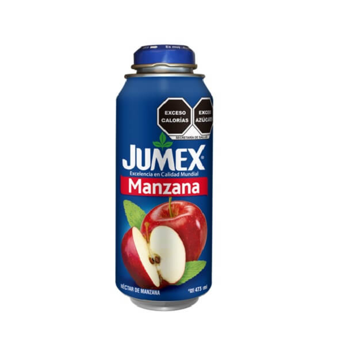 JUG JUMEX MANZANA LATA BOTELLA12/473ML